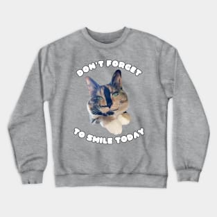 Snickers The Smiling Cat Crewneck Sweatshirt